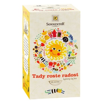 Bio čaj Tady roste radost porcovaný 27g Sonnentor